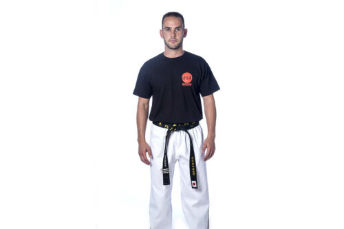 CAMISETA MANGA CORTA MUGENDO NEGRA O ROJA VARIOS TALLES